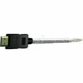 American Imaginations 70.87 in.Black Digital Cable AI-37752